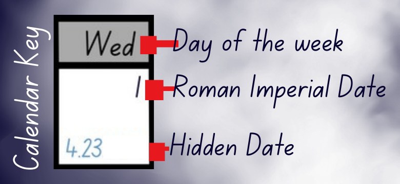Calendar key